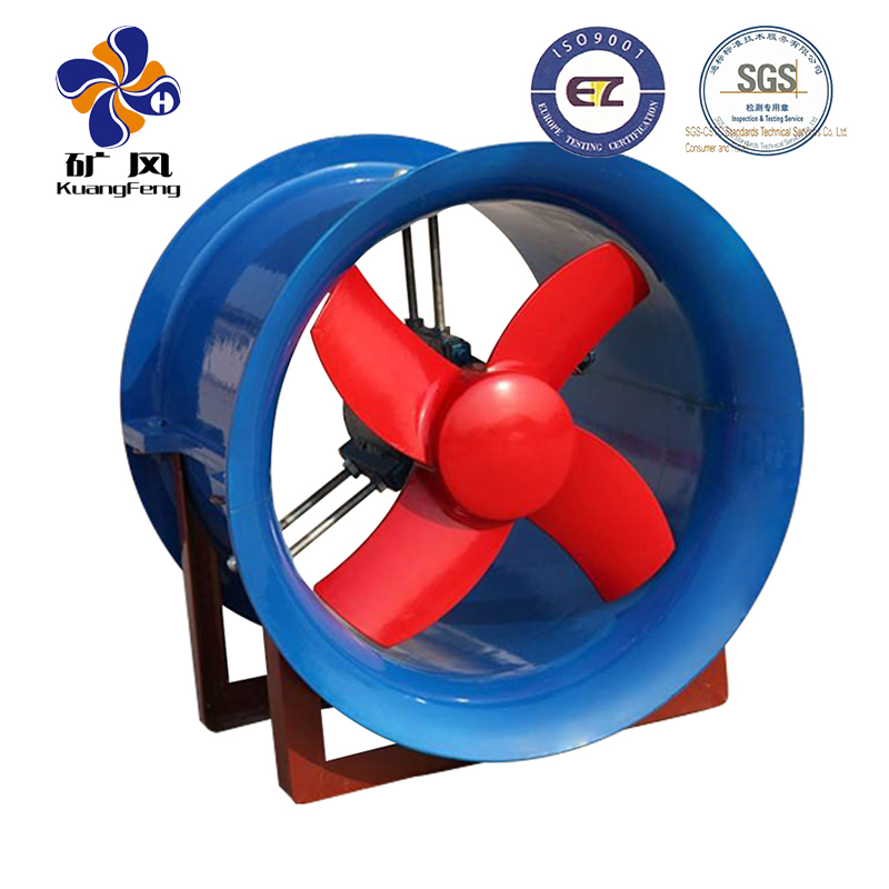Titanium alloy axial flow fan